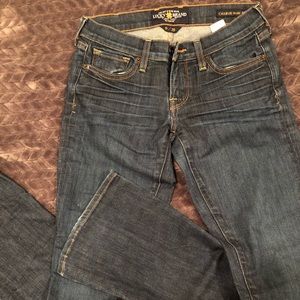 Lucky Brand “Charlie Baby Boot” boot cut jeans.